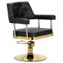 Fotel fryzjerski Ezra hydrauliczny obrotowy do salonu fryzjerskiego krzesło fryzjerskie Outlet - 3